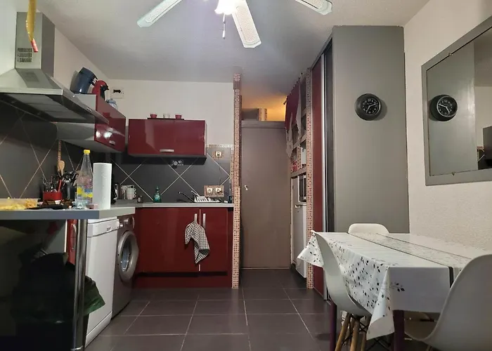 Location Studio + Loggia Le Cap D'agde 6 Personnes Appartement Agde